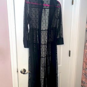 Zara polka dot cover up